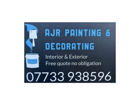AJR Painting & Decorating – No Job too Big or too Small