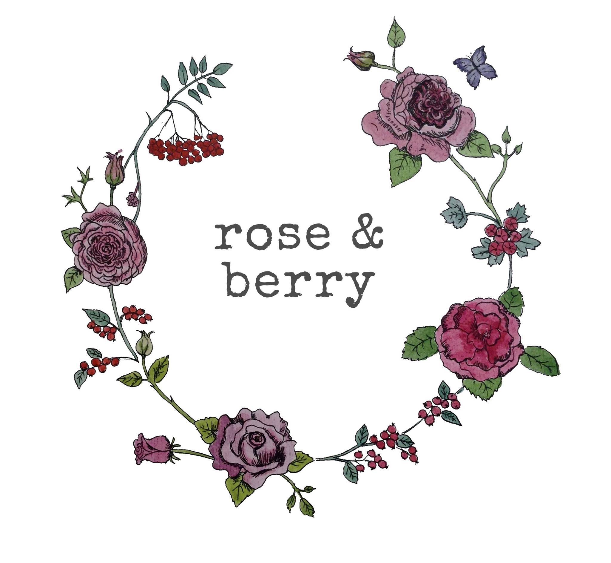 Rose & Berry Flowers -  Lover of Flowers and Colour 