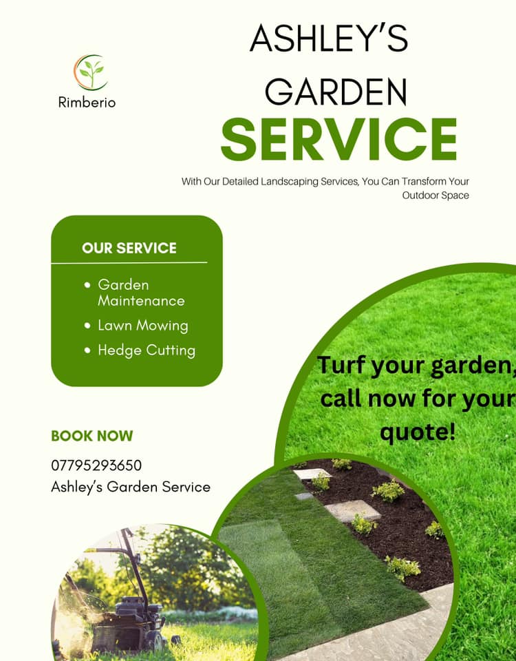 Ashley's Garden Services - Transform Your Outside Space